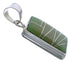 Sturdy Turquoise Inlay And Silver Pendant Jewelry PX29378